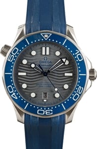 Omega Seamaster Diver 300M Grey Wave Dial