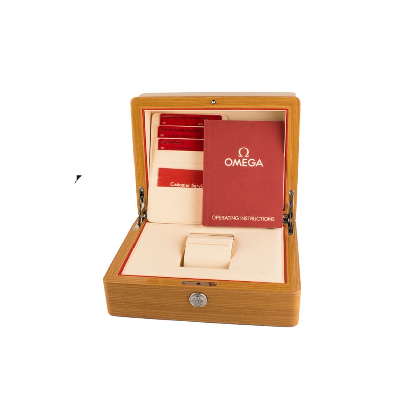 Pre-owned Omega Seamaster Planet Ocean 600M Stainless Steel