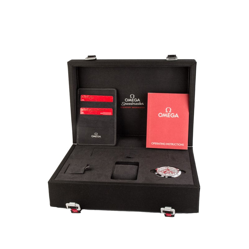 Pre-owned Omega Speedmaster Moonwatch Professional Black