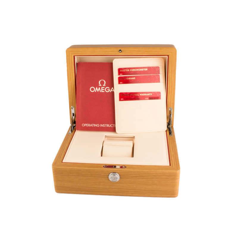 Pre-owned Omega Seamaster Railmaster Grey Dial