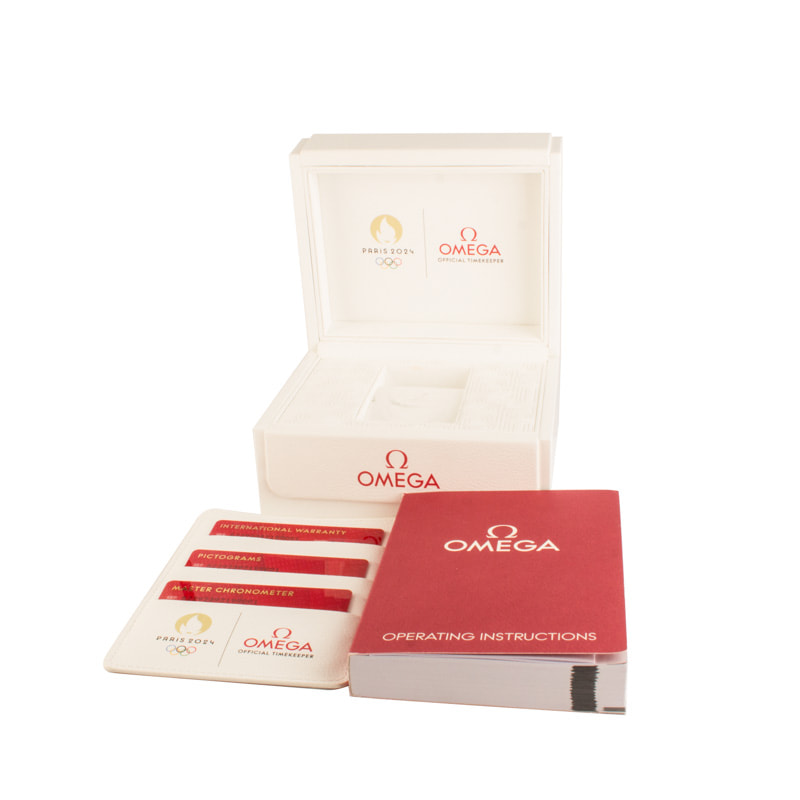 Omega Specialities Paris 2024 Bronze Gold on Leather Strap