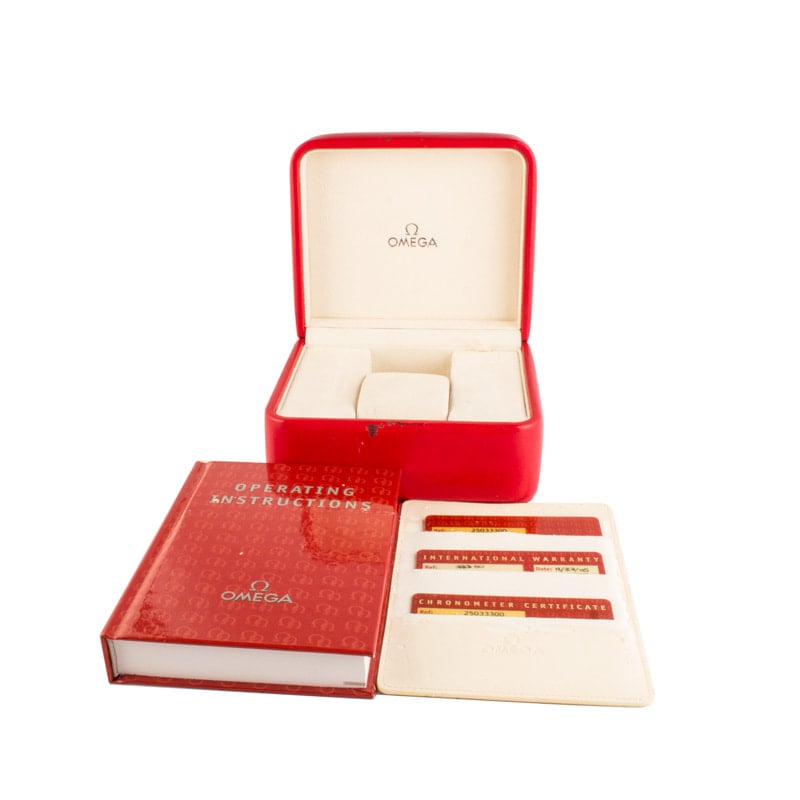 Pre-owned Omega Seamaster White Dial