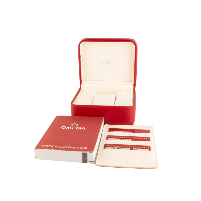 Omega De Ville Prestige Grey Roman Dial