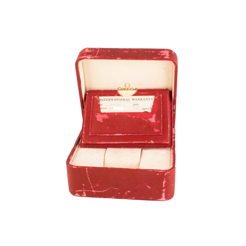 Pre-owned Omega Seamaster 2055.80.00 Blue Wave Dial