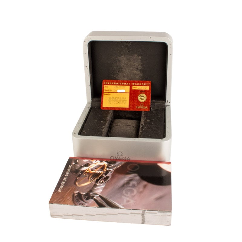 Omega Speedmaster 3366.51.00 Red Gold on Steel