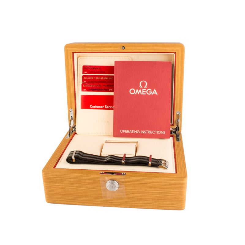 Omega Seamaster Diver 300M Wave Blue Dial