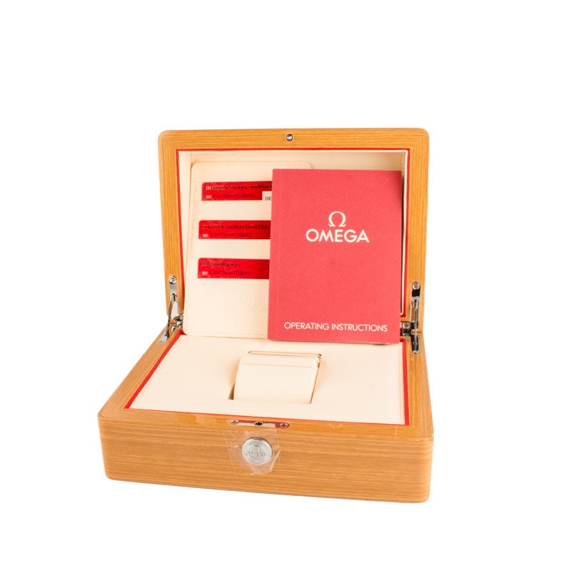 Preowned Omega Seamaster Diver 300M Green Wave Dial