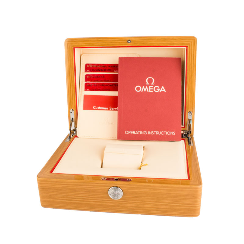 Omega Seamaster Planet Ocean Master Chronometer Black & Orange