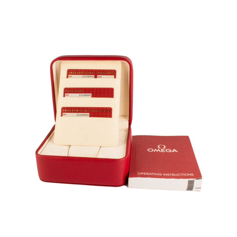 Used Titanium Omega Seamaster Blue Dial