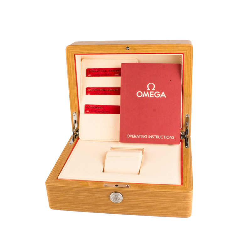 Pre-owned Omega Seamaster Black Ceramic Diver 300M