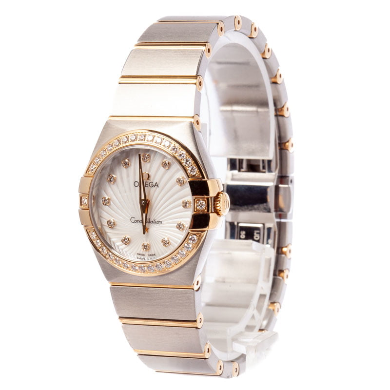 Omega Constellation Quartz Mother of Pearl Dial
