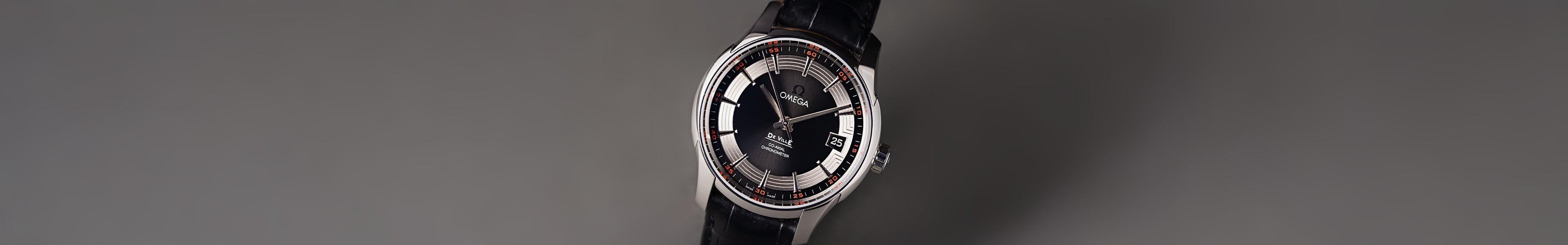 Omega De Ville Tresor Blue Roman Dial