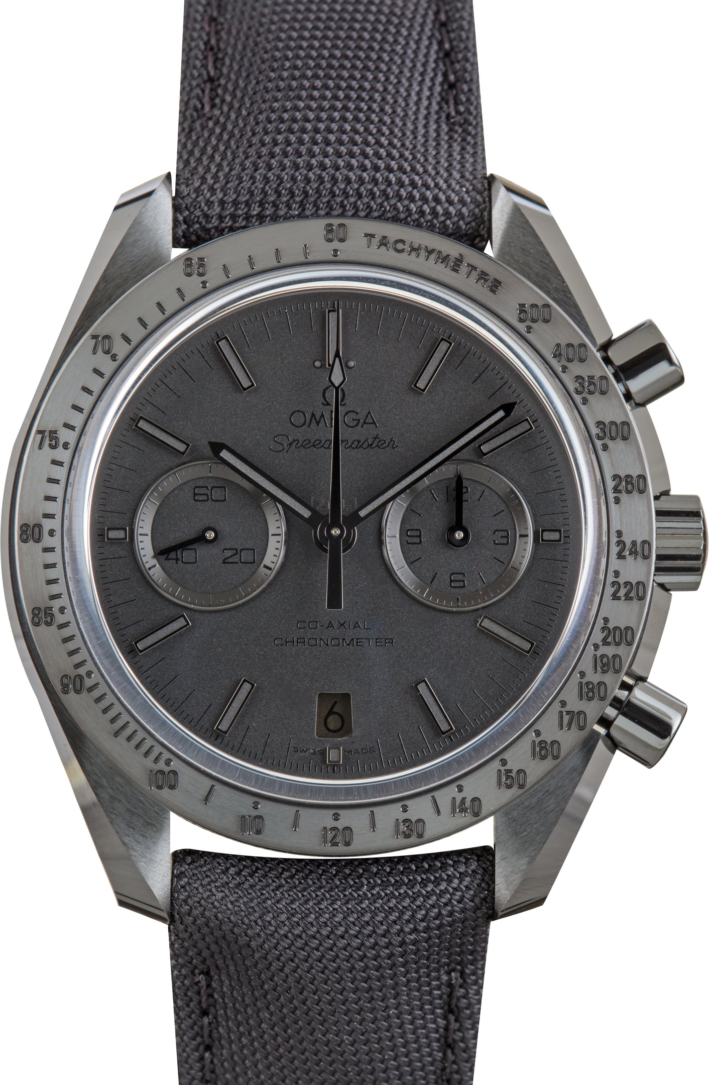 Omega Speedmaster Dark Side of the Moon Black Ceramic on Nylon