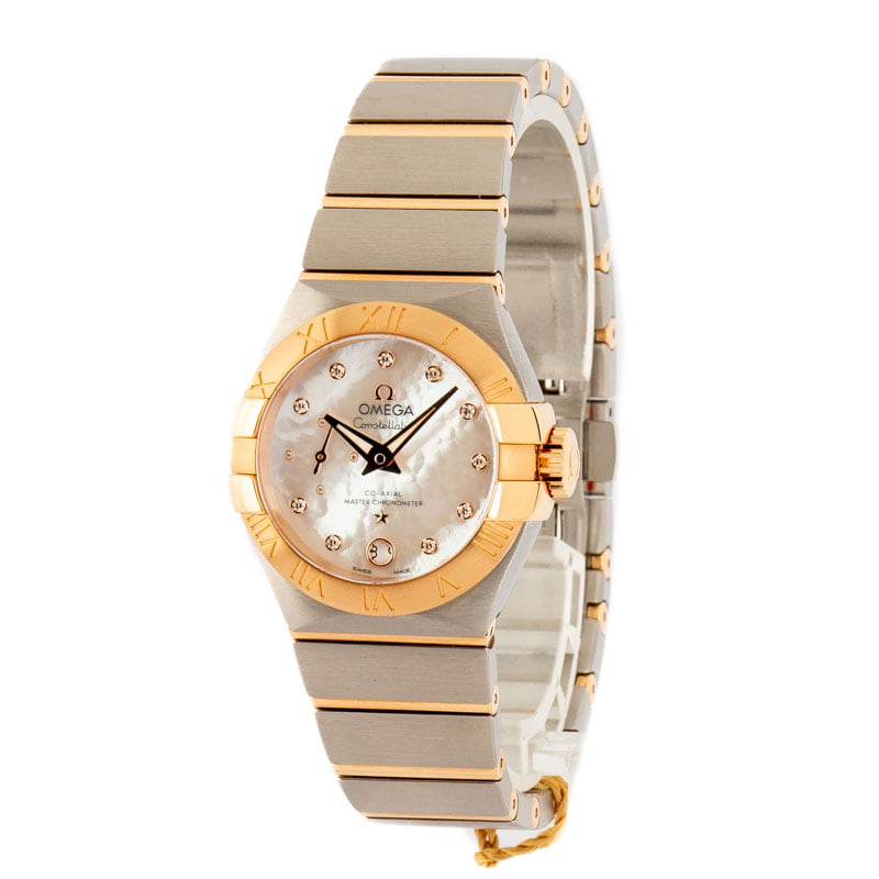 Omega Constellation Petite Second Mother of Pearl & Diamond Dial