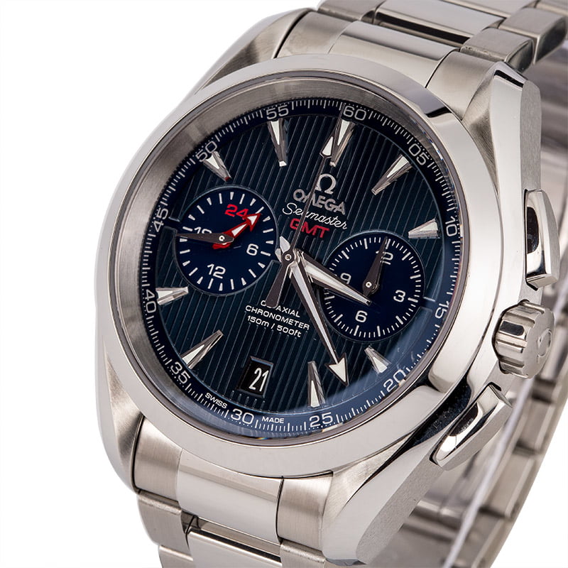 Omega Seamaster Aqua Terra GMT Chronograph 43MM