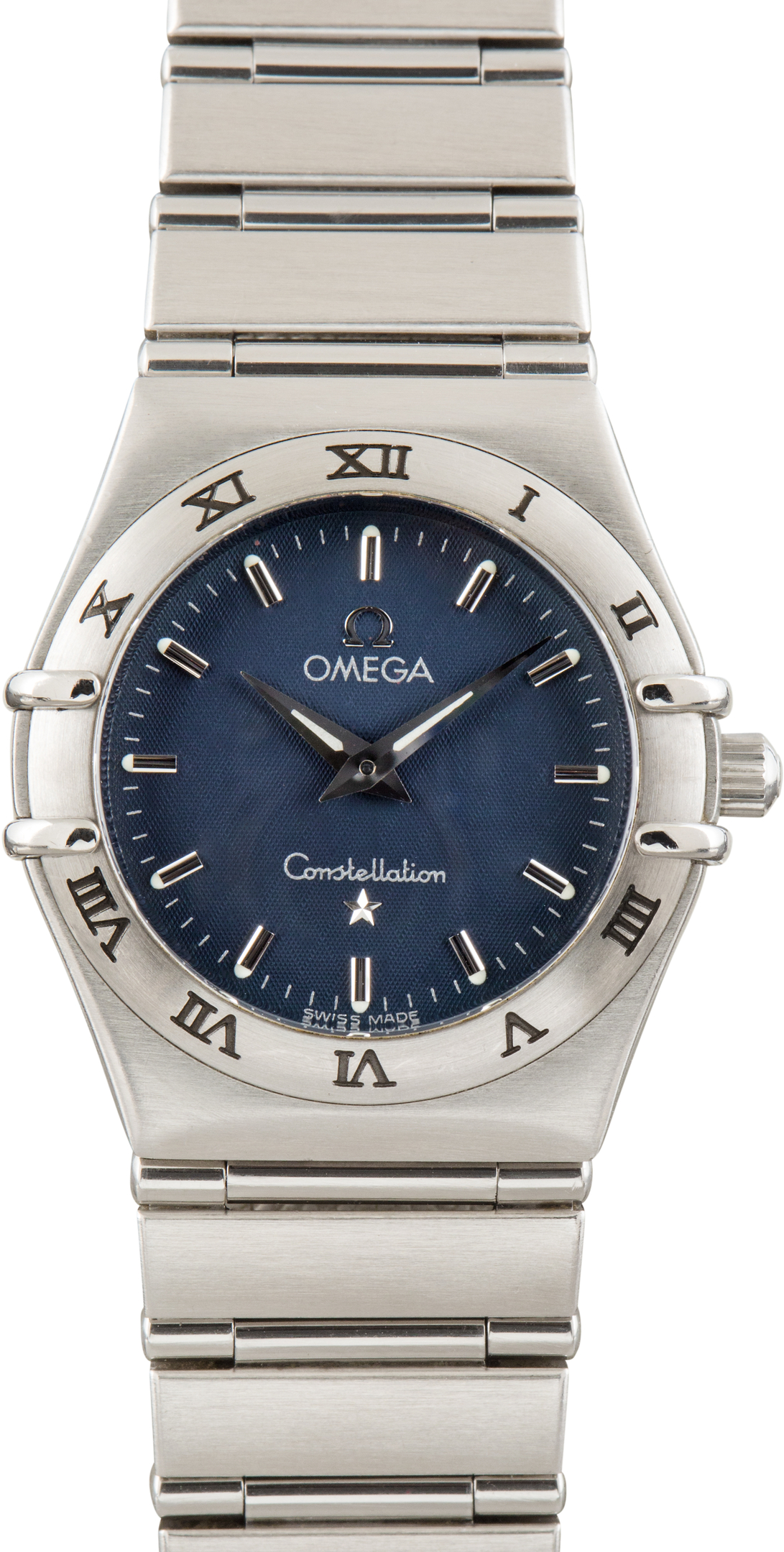 Used Omega Constellation Stainless Steel Grey Dial