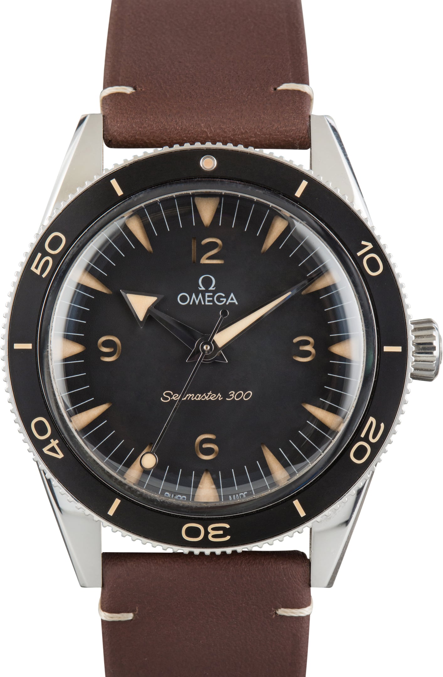 Pre-Owned Stainless Steel Omega Seamaster 300