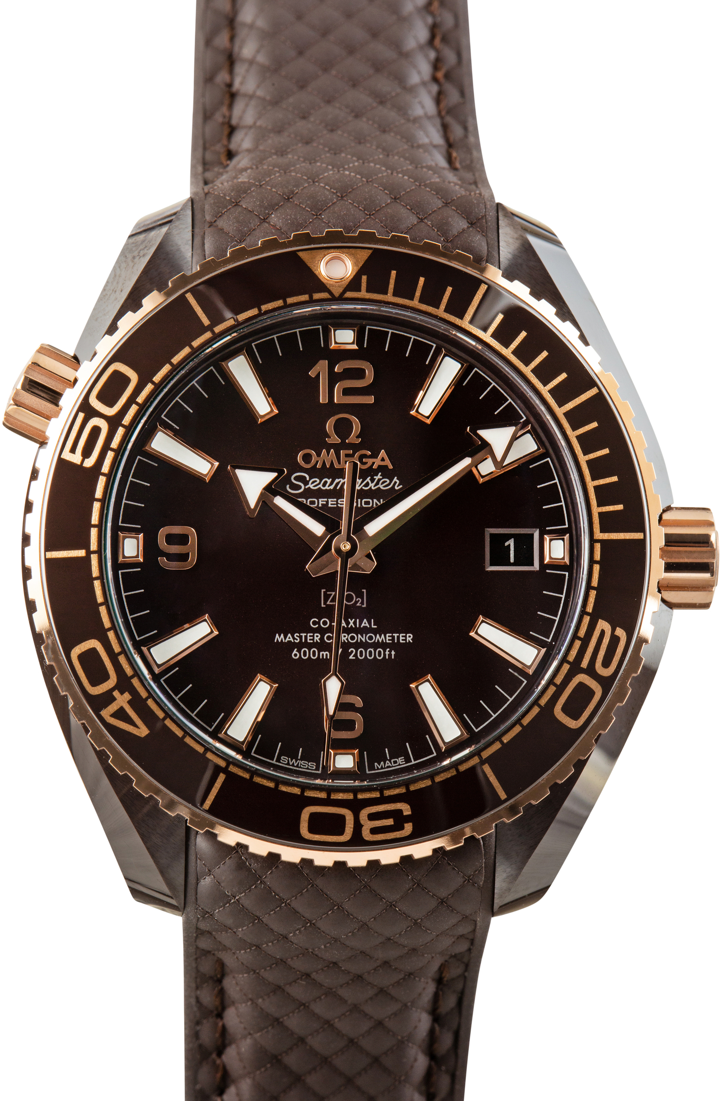 Used Omega Seamaster Planet Ocean Ceramic