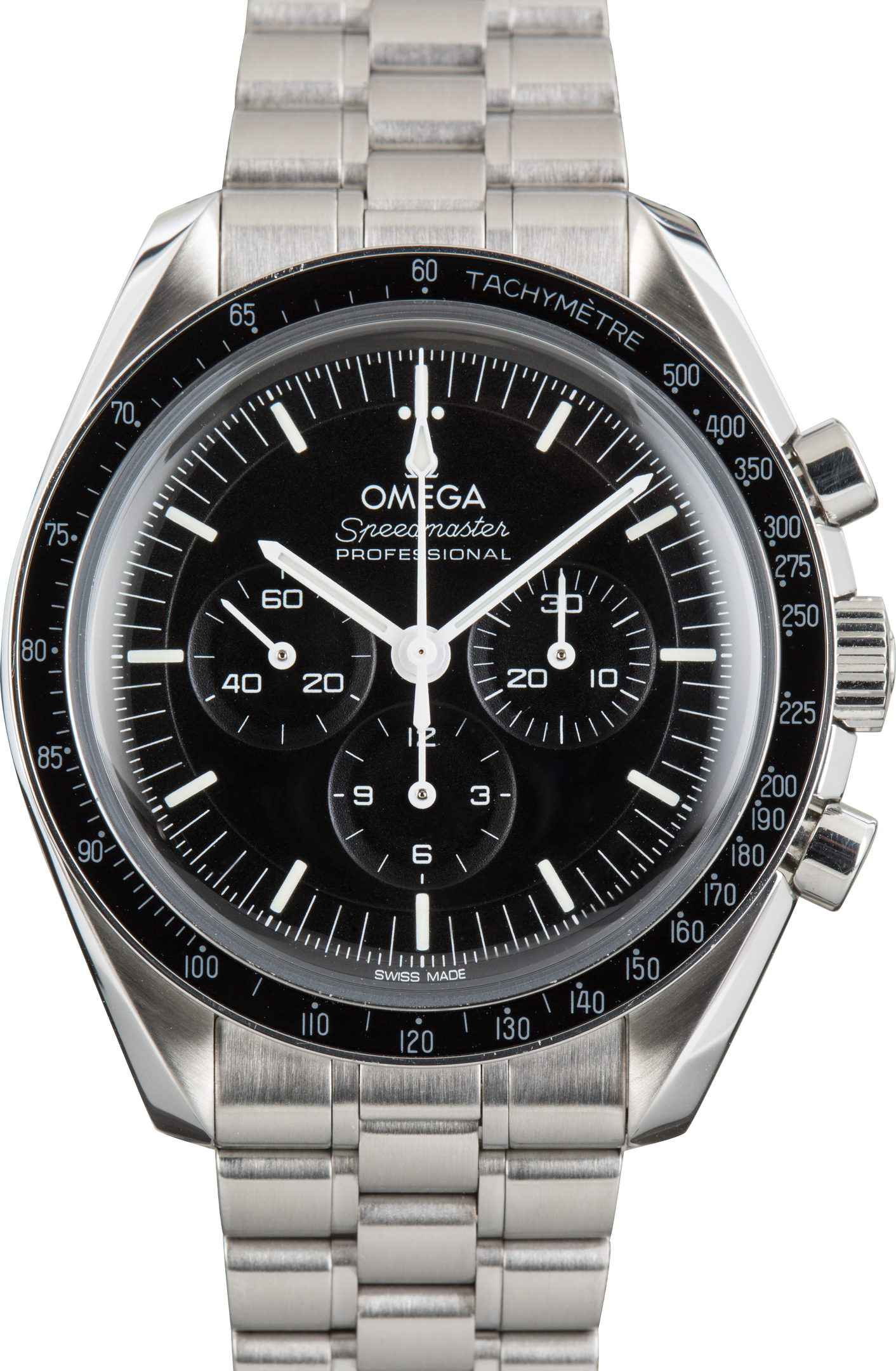 Used Stainless Steel Omega Speedmaster Moonwatch