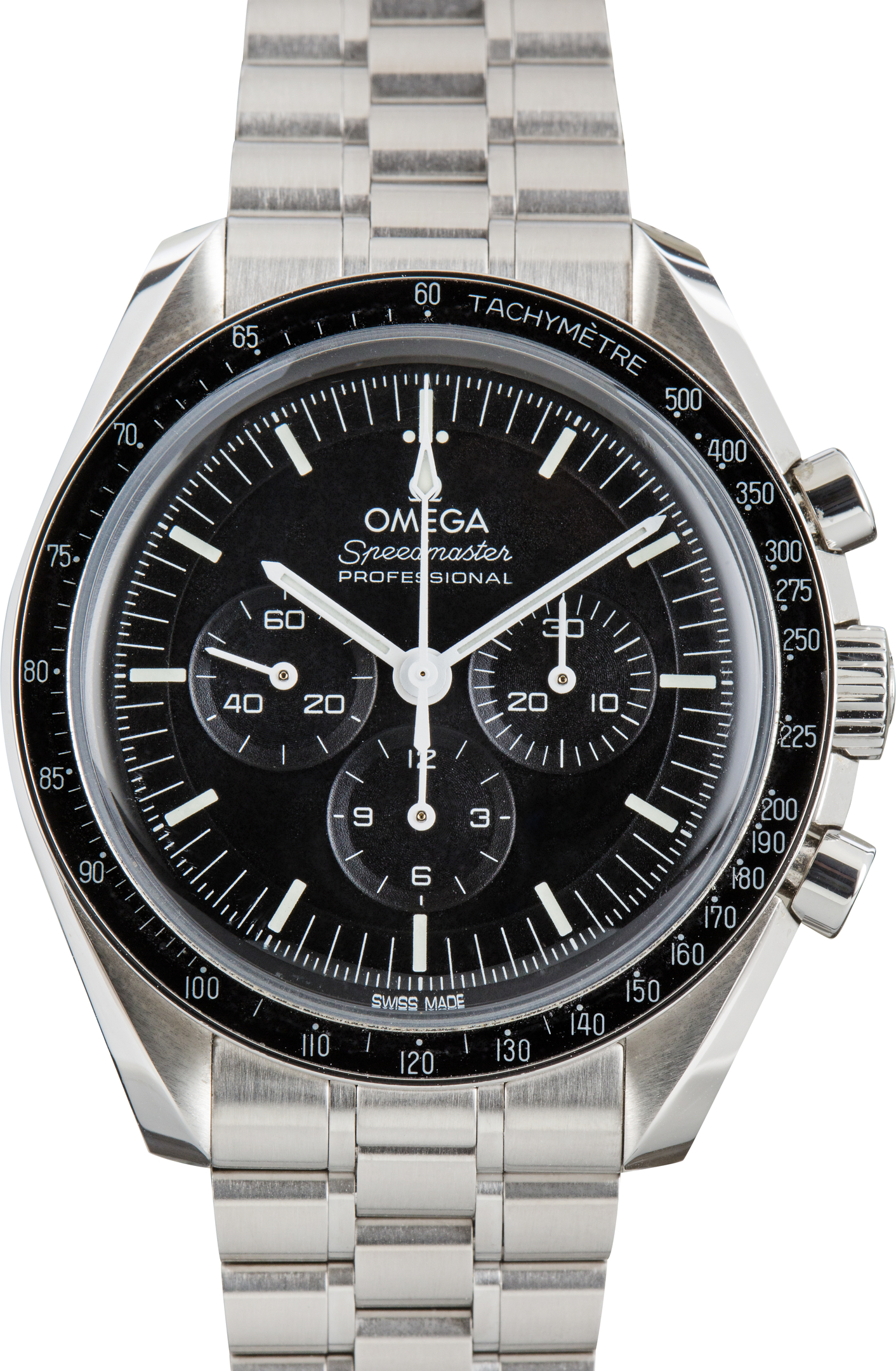 Pre-Owned Omega Speedmaster Moonwatch Professional 310.30.42.50.01.001 (Black Dial, Hesalite)