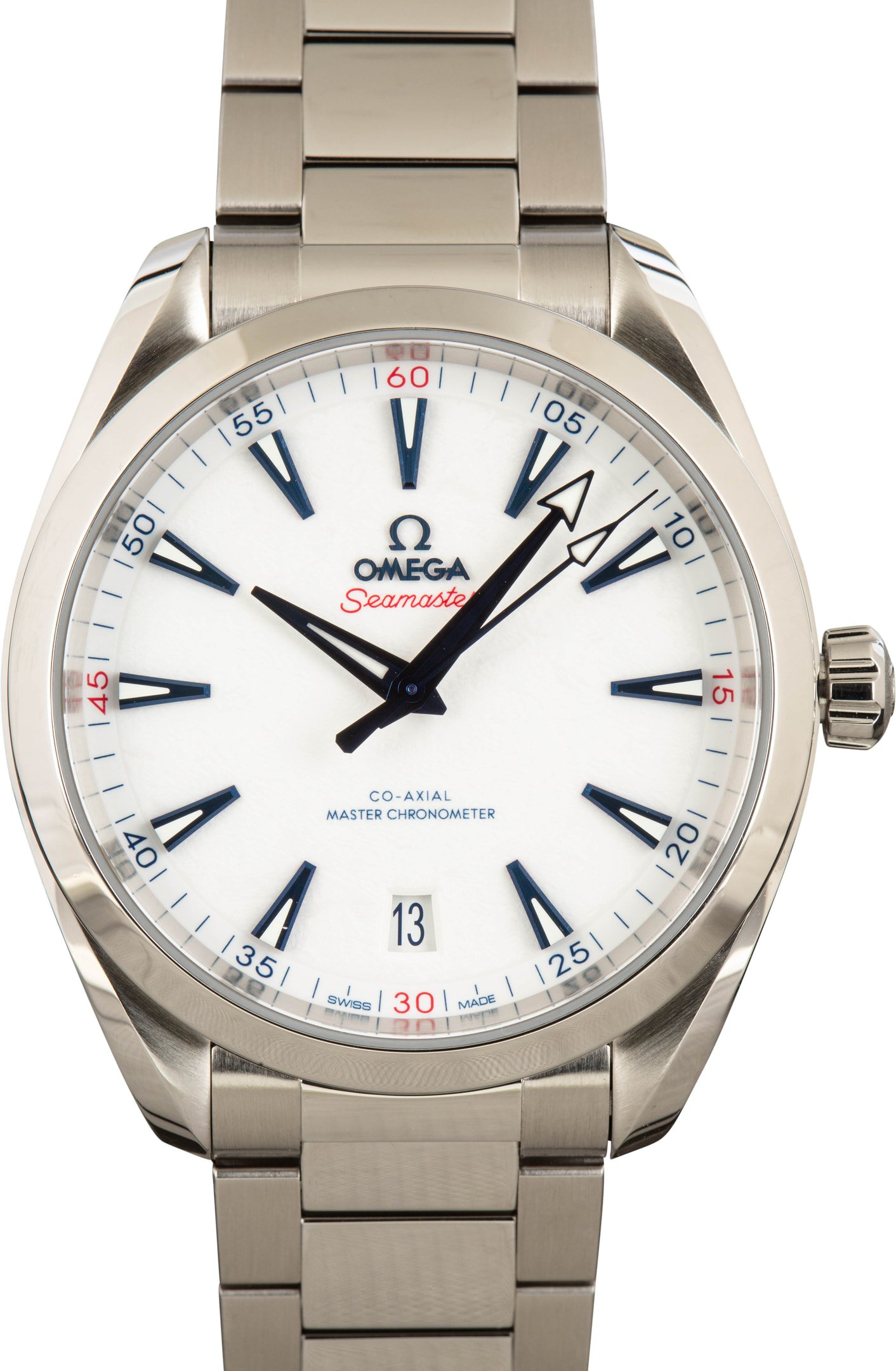 Omega Seamaster Aqua Terra White Dial