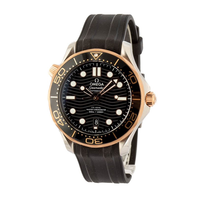 Buy Used Omega Diver 300M 210.22.42.20.01.002 | Bob's Watches - Sku: 162737