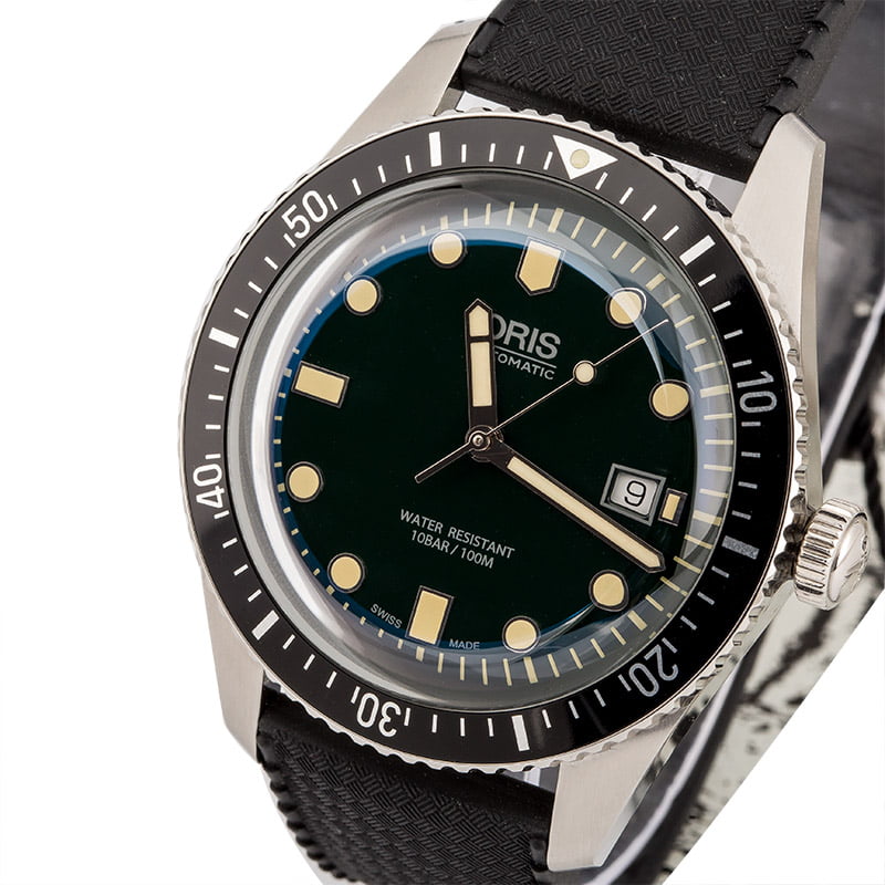 Oris Sixty-Five Green Dial
