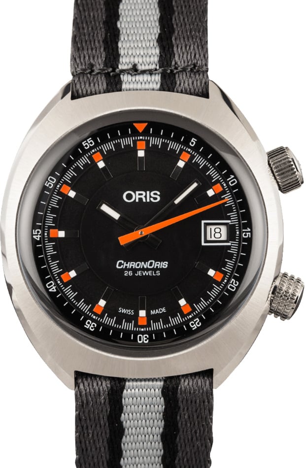 Oris Chronoris Date Textile Strap