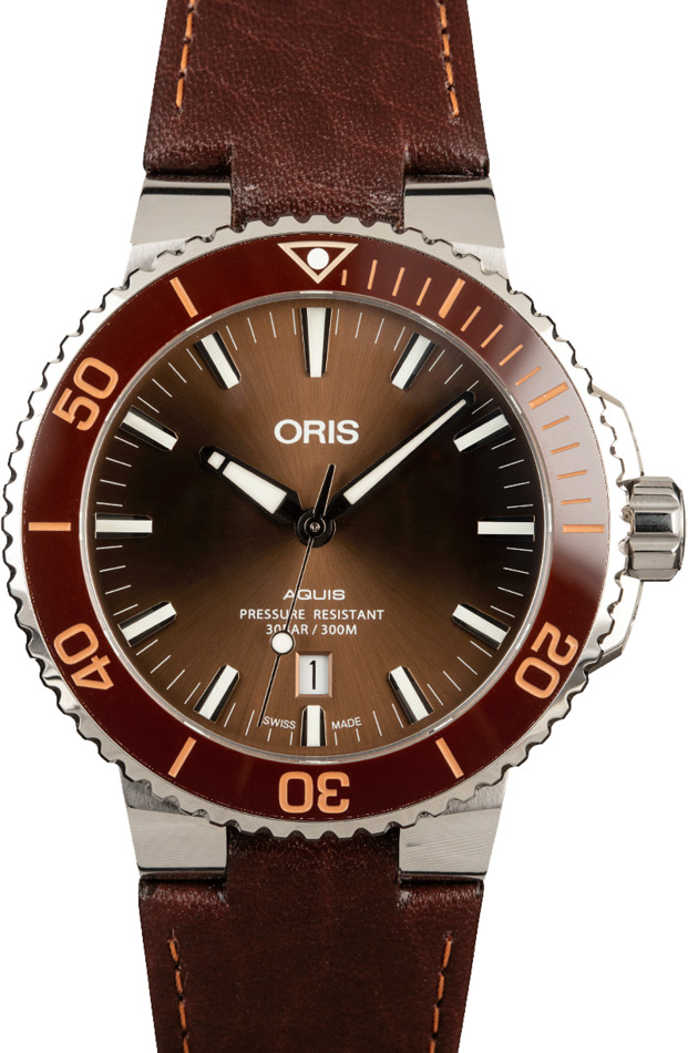 Oris Aquis Date Steel Watch