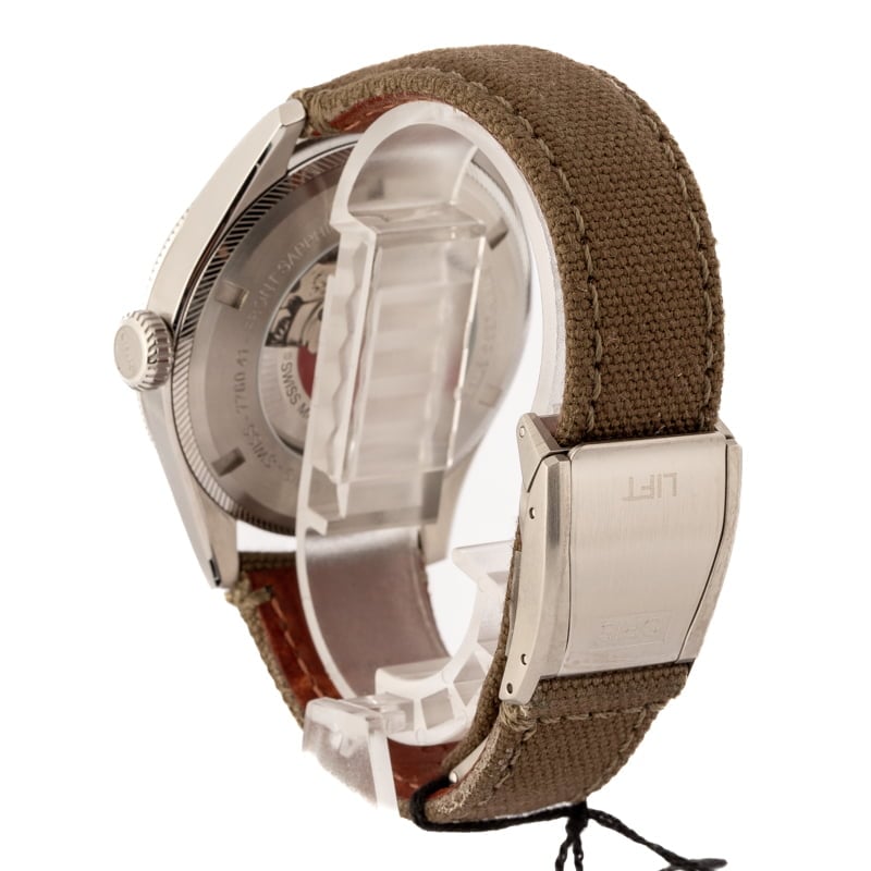 Oris Big Crown ProPilot Big Day Date Black Dial & Olive Textile Strap