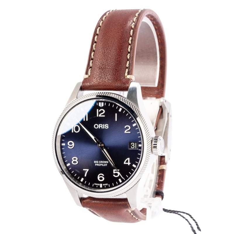 Oris Big Crown ProPilot Big Date Blue Arabic Dial