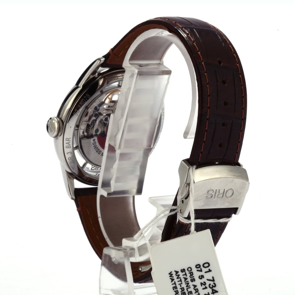 Oris Artelier Translucent Skeleton