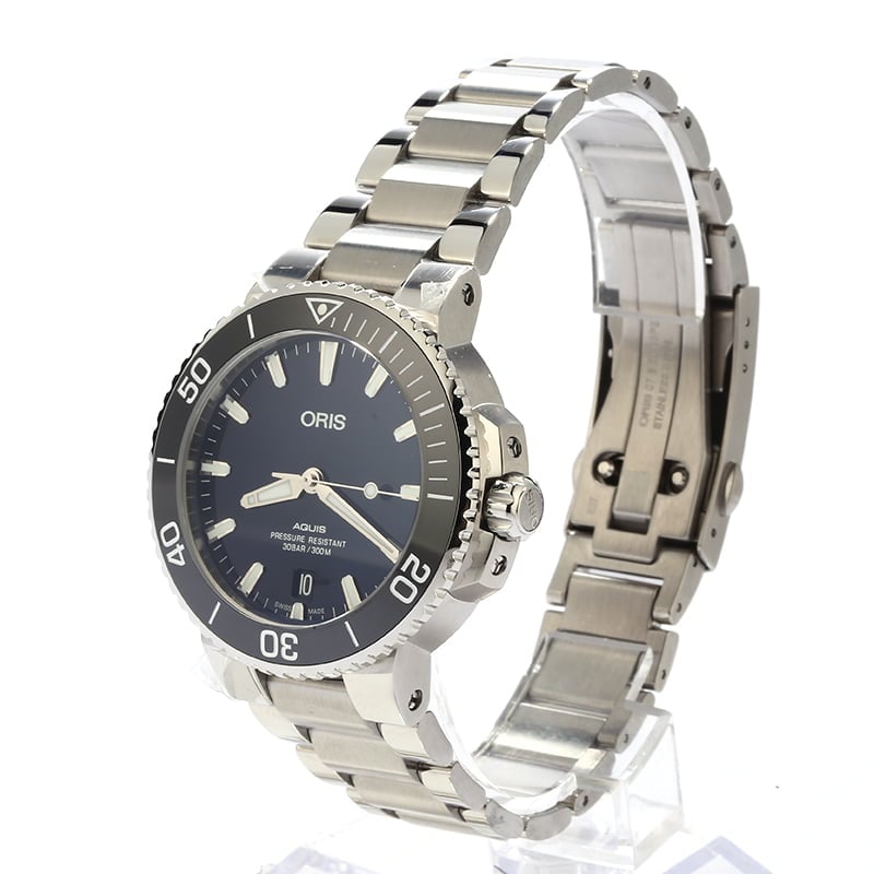 Oris Aquis Date Blue Dial 39.5MM