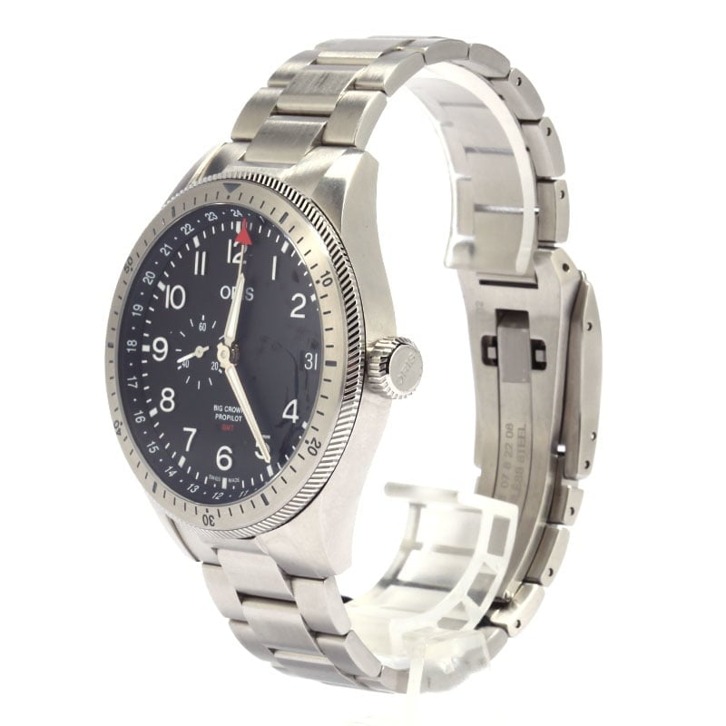 Oris Big Crown Pro Pilot Timer GMT Stainless Steel