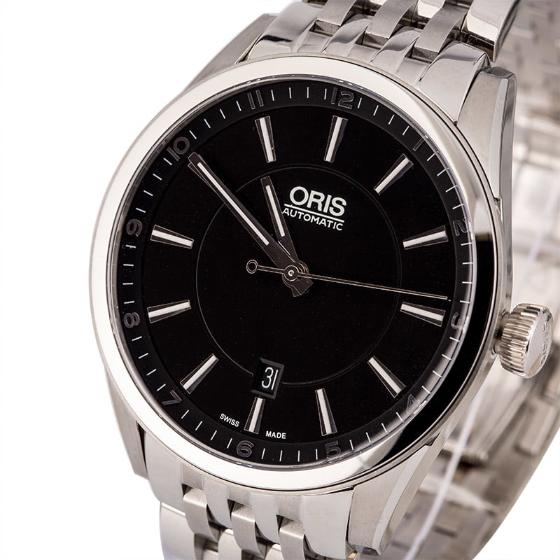 Oris Artix Date 42MM Black Dial