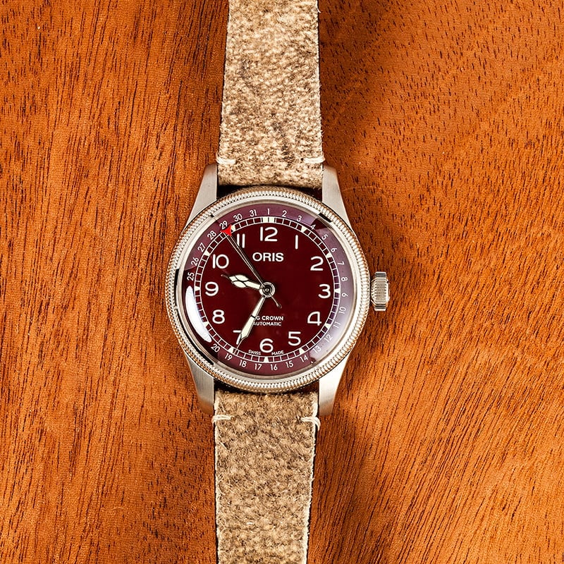 Oris Big Crown Pointer Date Red Dial