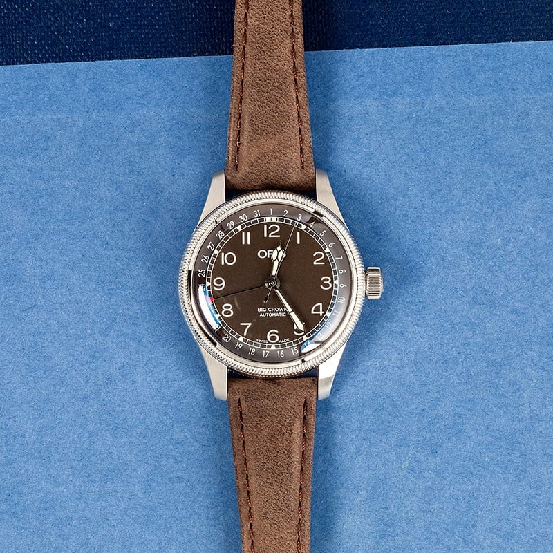 Oris Big Crown Pointer Date Arabic Dial