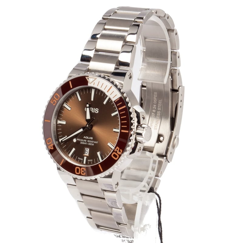 Oris Aquis Date Steel