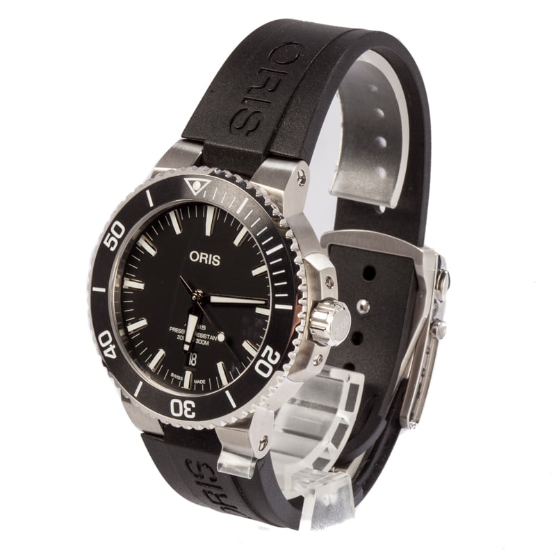 Oris Aquis Date Rubber Strap