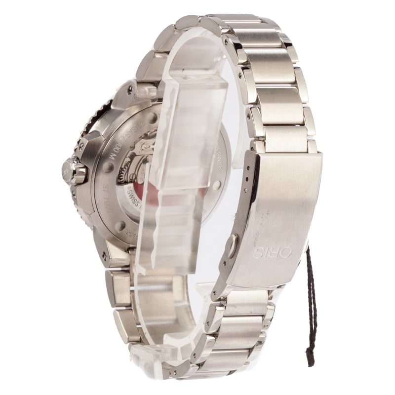 Mens Oris Aquis Date Black Dial