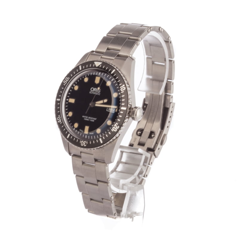 Oris Divers Sixty-Five Stainless Steel Band