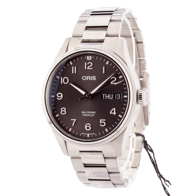 Oris Big Crown Propilot Big Day Date Grey Dial