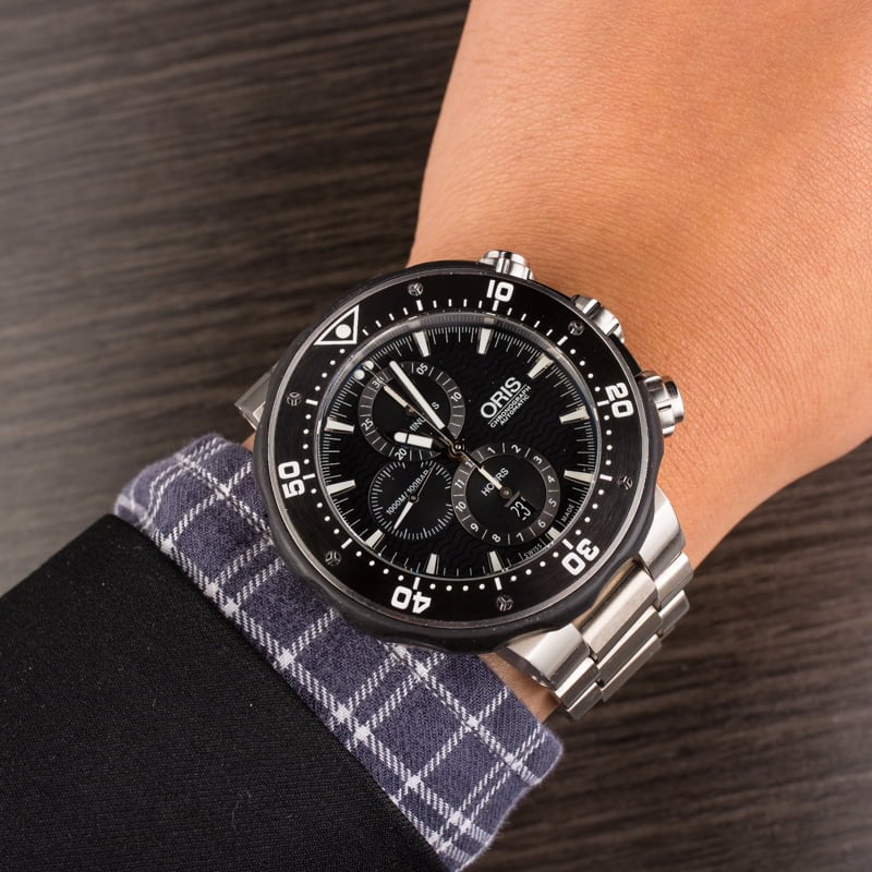 Oris ProDiver Titanium Chronograph