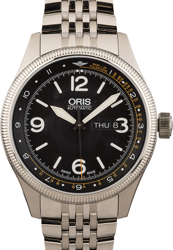 Oris Big Crown Royal Flying Doctor Service Black Dial