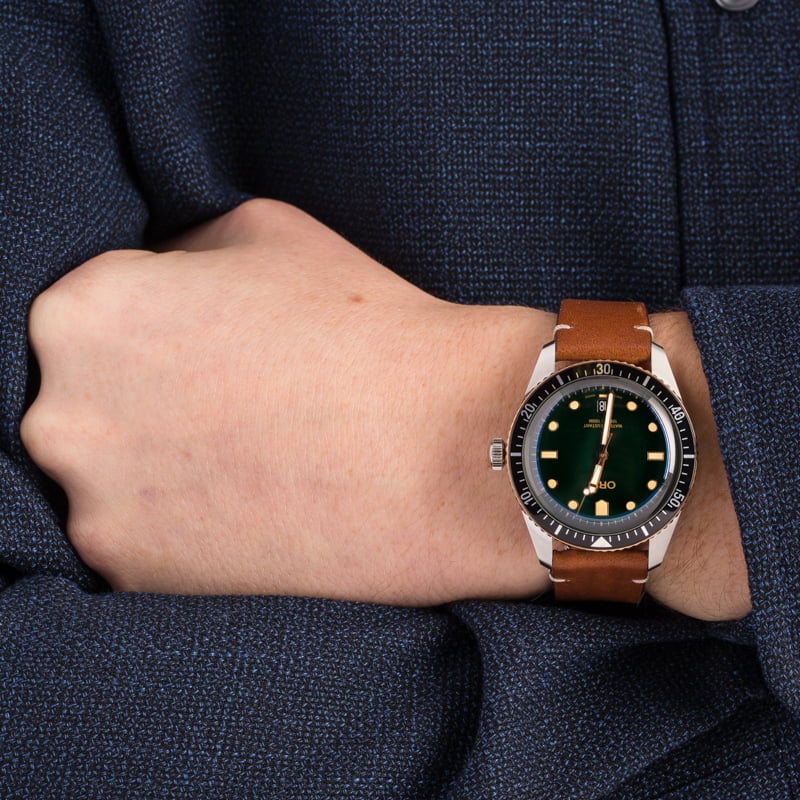 Oris Divers Sixty-Five Green Dial