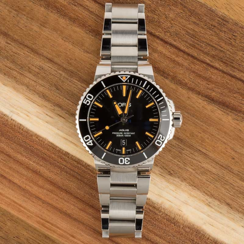 Oris Aquis Date 43.5MM Stainless Steel