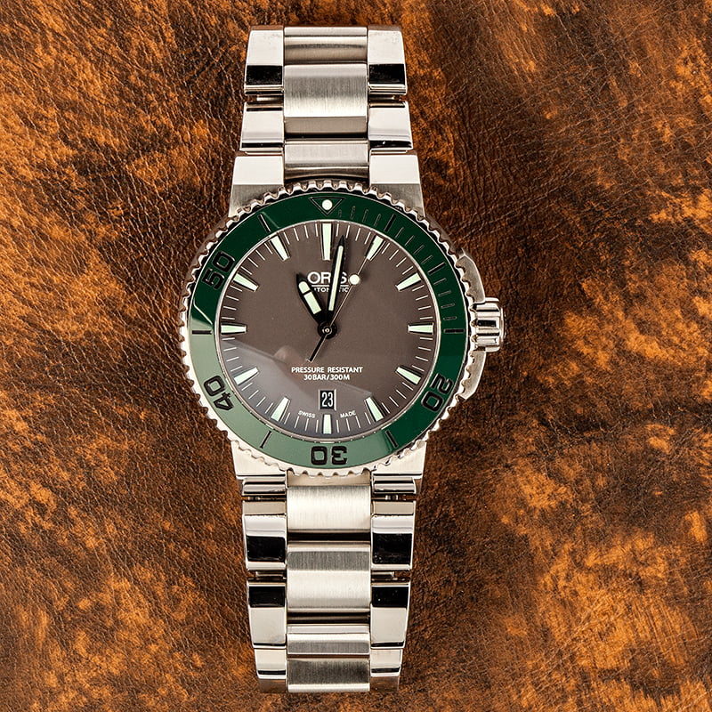 Oris Aquis Grey Dial