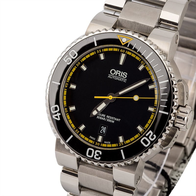 Oris Aquis Date Black Dial