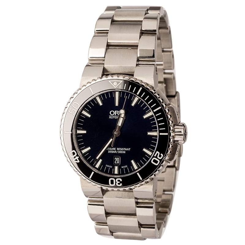 Oris Aquis Date Stainless Steel
