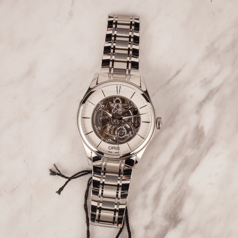 Oris Artelier Skeleton Stainless Steel